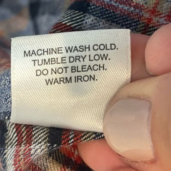 Johnston & Murphy Large Flannel Button Down Shirt Plaid Soft Cotton Long Sleeves - Picture 8 of 9